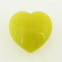 Lime Jade Mini Puff Heart