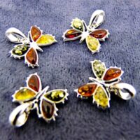 925 Silver Pendant in Form Of A Butterfly