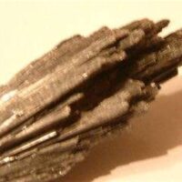 Kyanite Black Fan Shaped 3cm