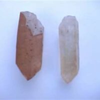 Tangerine Quartz Point Specimens