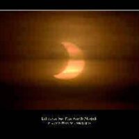 Eclipse at Sunrise' by Danny Hickling Super Sized A5 Horiz Blk Border Art Print