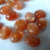Sunstone Oval Dome Polished Cabs